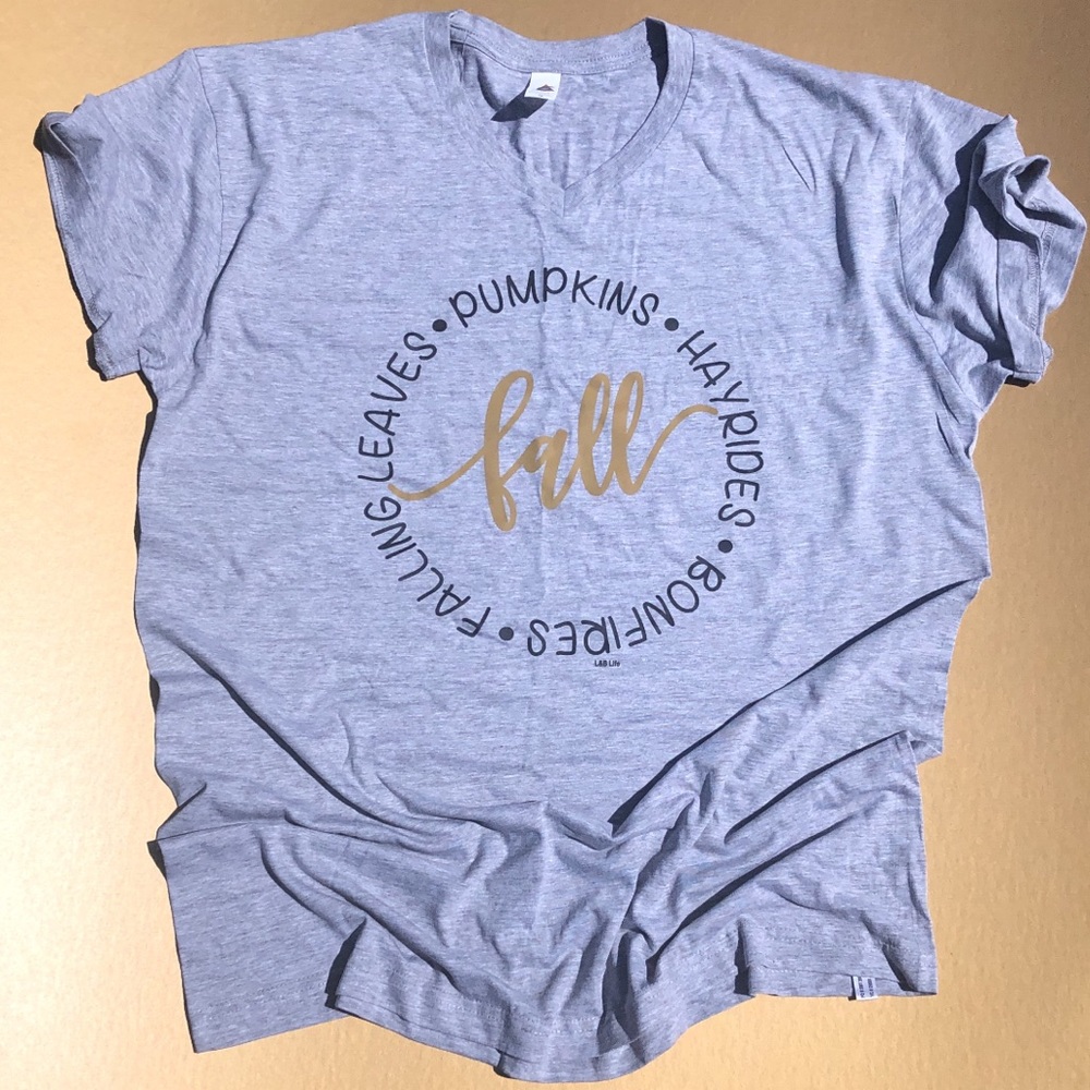Pumpkins•Hayrides•Bonfires Tee